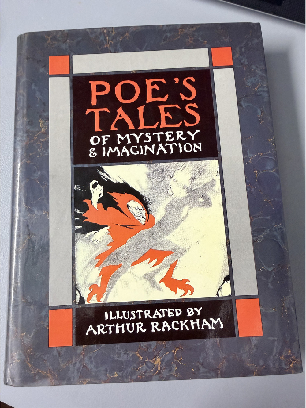 Poes Tales of Mystery and Imagination Arthur Rackham 1986 Facsimile Hardcover DJ